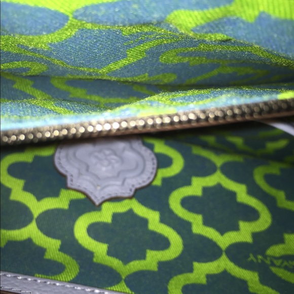 OrYANY pebble leather handbag. Light blue - Picture 6 of 6